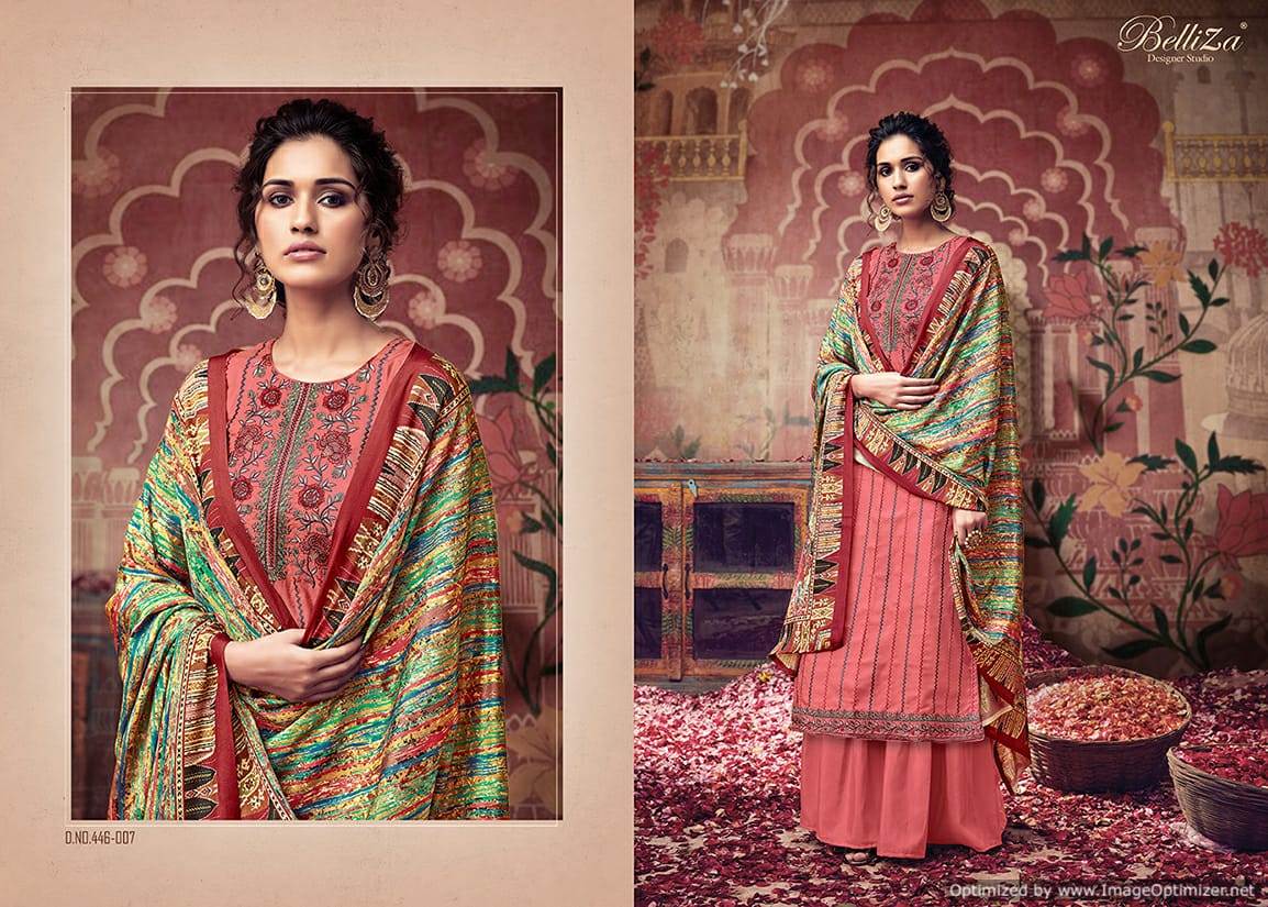 Belliza Presents  Maitri  Designer Dress Material