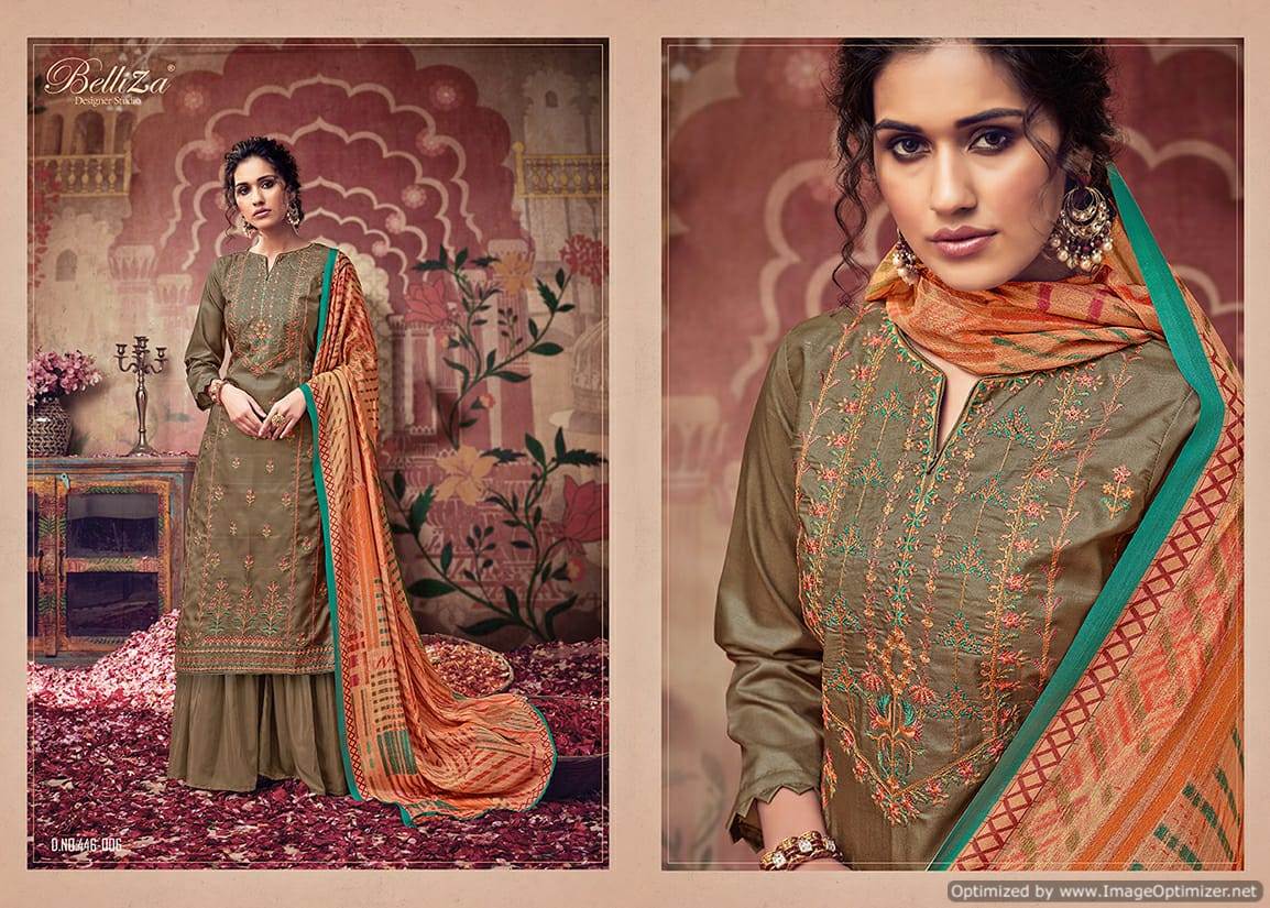 Belliza Presents  Maitri  Designer Dress Material