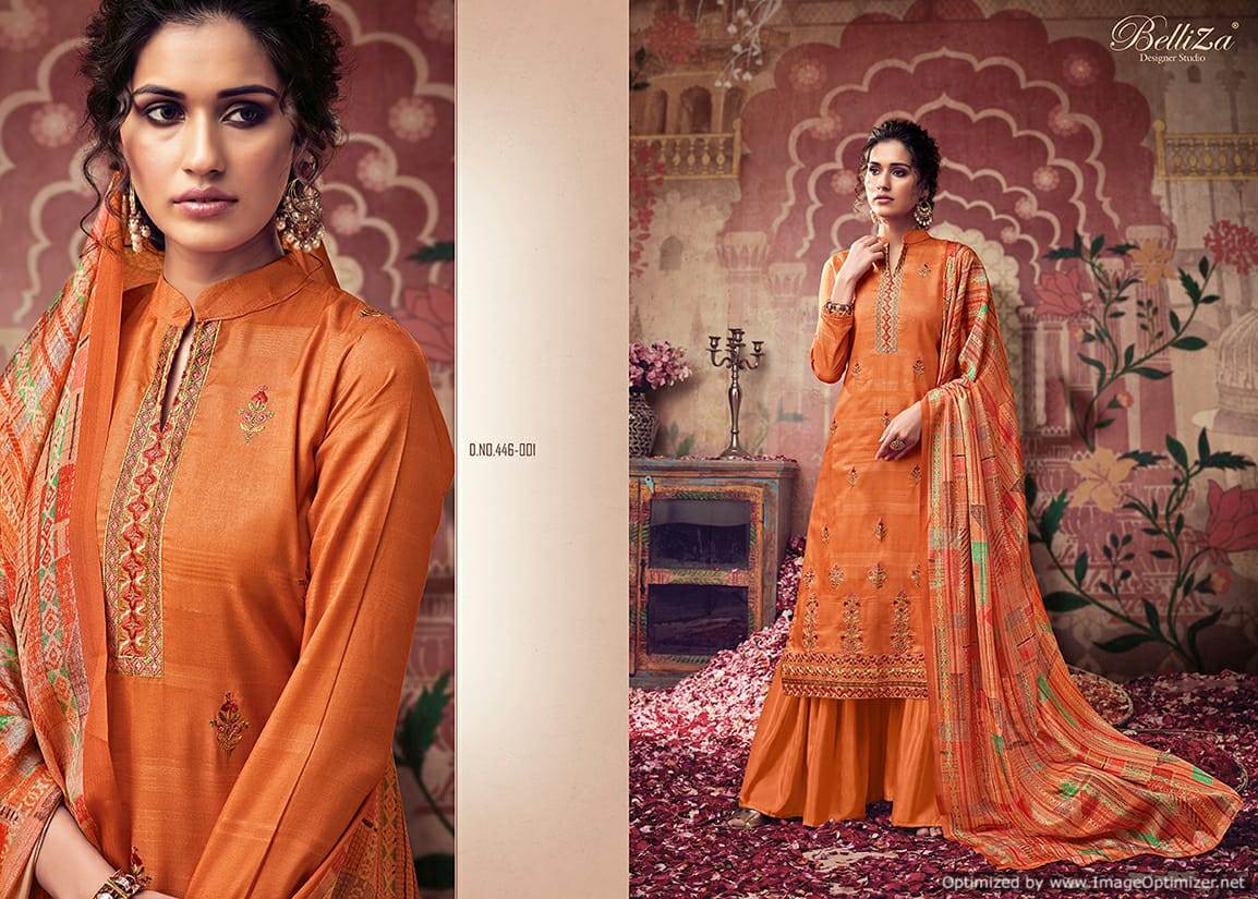 Belliza Presents  Maitri  Designer Dress Material
