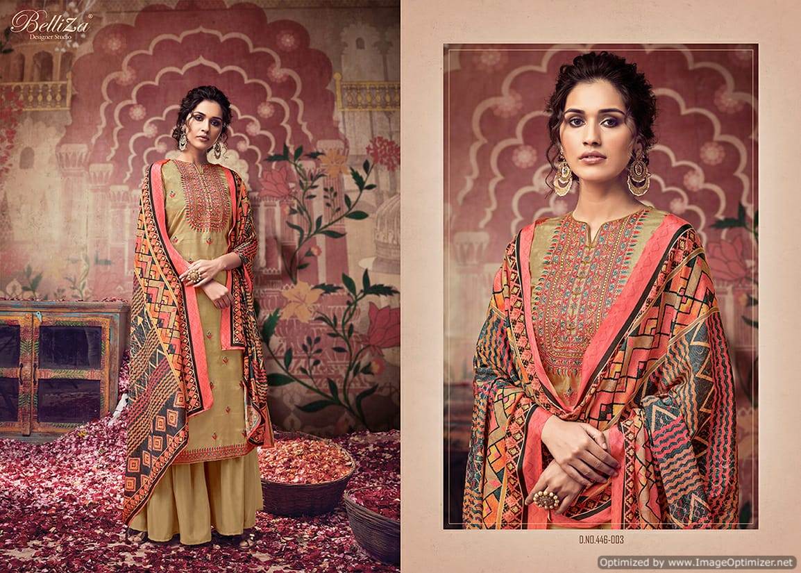 Belliza Presents  Maitri  Designer Dress Material