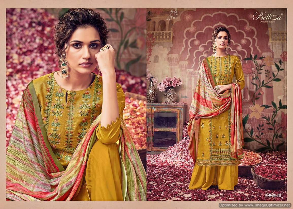 Belliza Presents  Maitri  Designer Dress Material