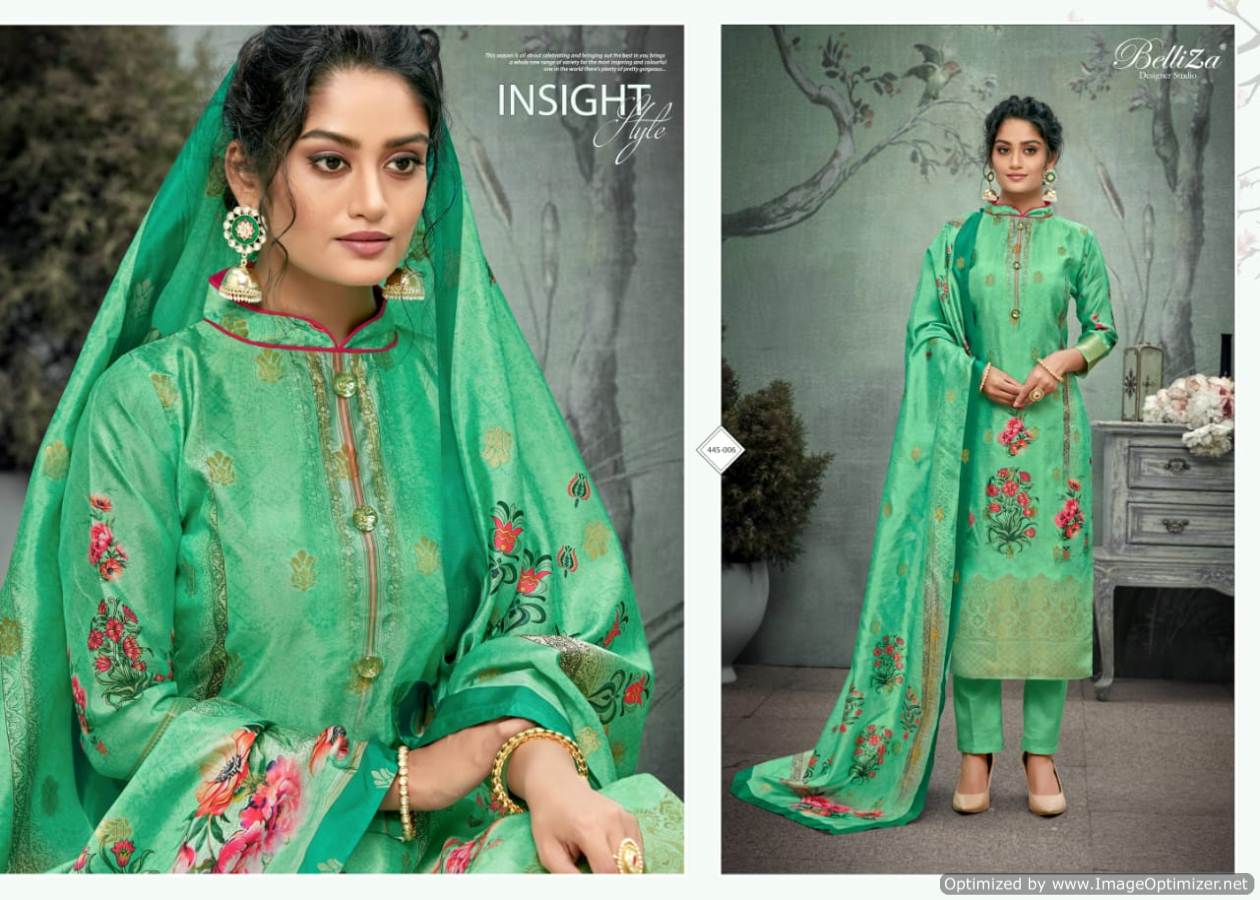 Belliza Presents  Paridhan  Designer Dress Material