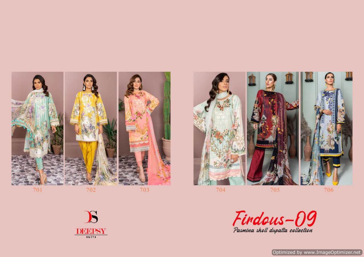 Deepsy Presents  Firdous Vol  9 Pasmina Shawl Dupatta Winter