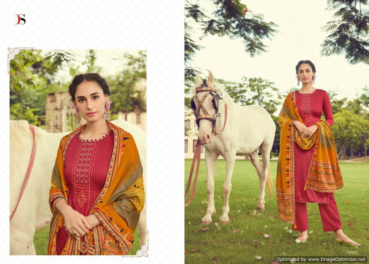 Deepsy  Presents Panghat Vol 10 Pashmina Collection Material