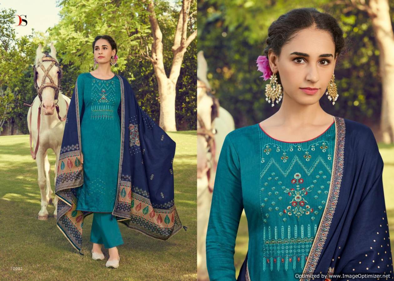 Deepsy  Presents Panghat Vol 10 Pashmina Collection Material