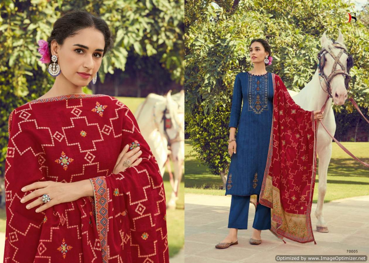 Deepsy  Presents Panghat Vol 10 Pashmina Collection Material