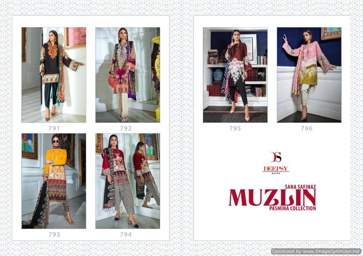Deepsy Presents  Sana Safinaz Muzlin Pakistani Suits Collection.