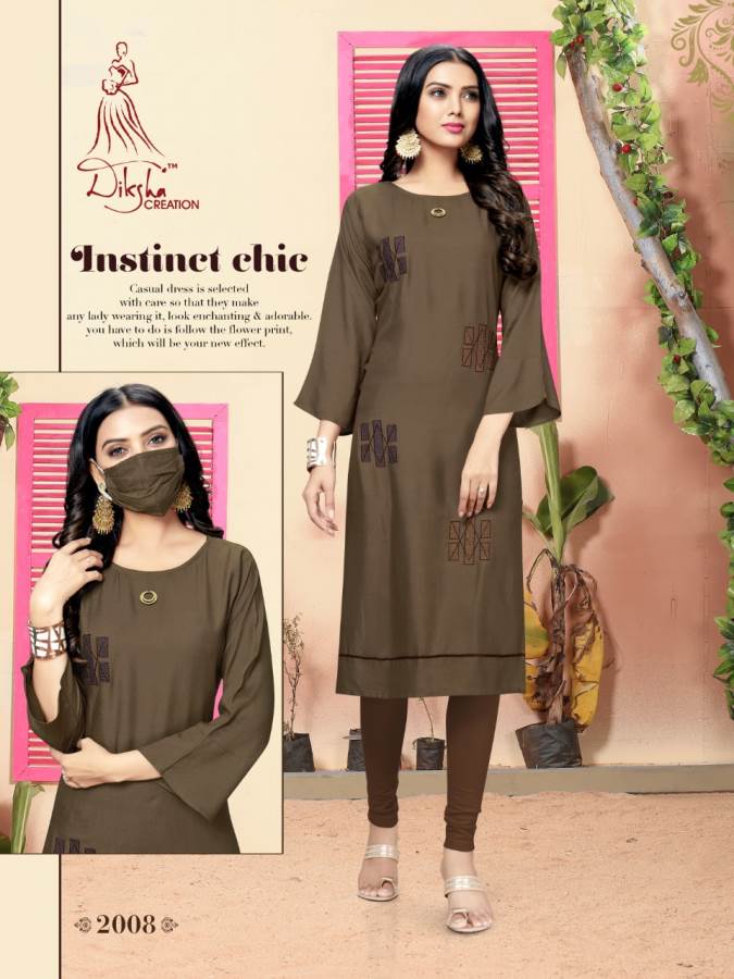 Diksha Presents  Livaa Vol 2  Casual Wear Kurti Collection