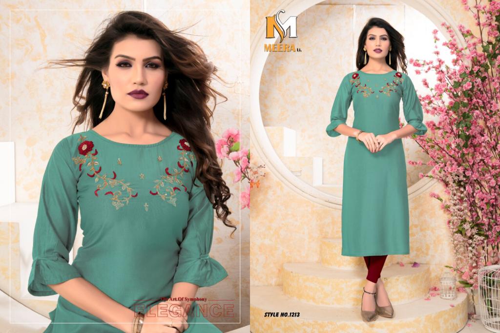 Fc Presents Meerali  Sk-2 Casual Wear Kurtis Collection