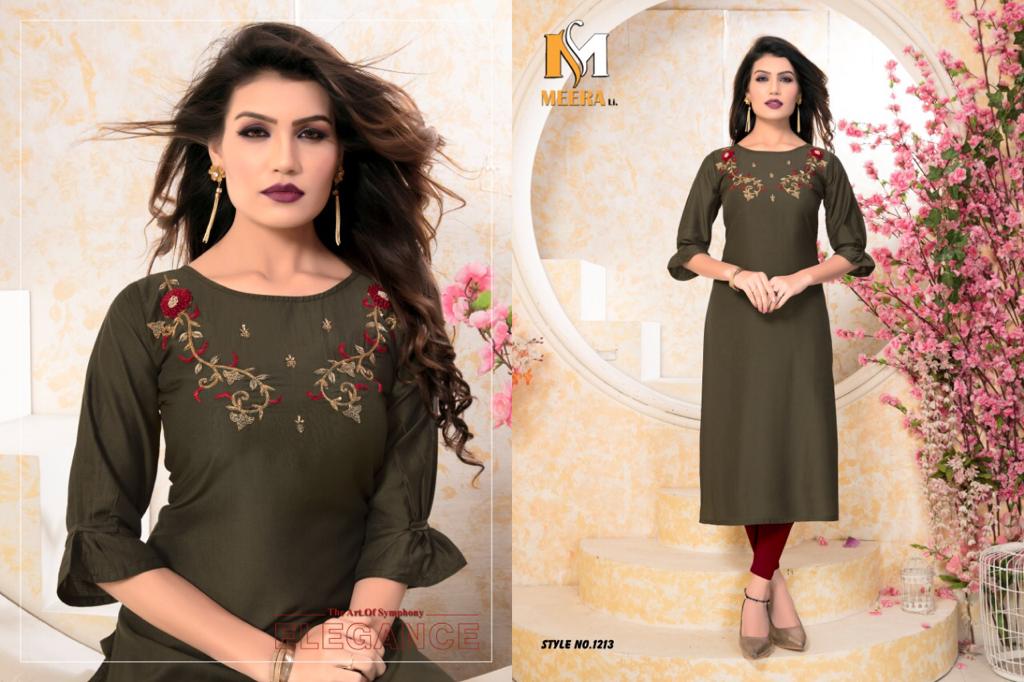 Fc Presents Meerali Sk -3 Casual Wear Kurtis Collection