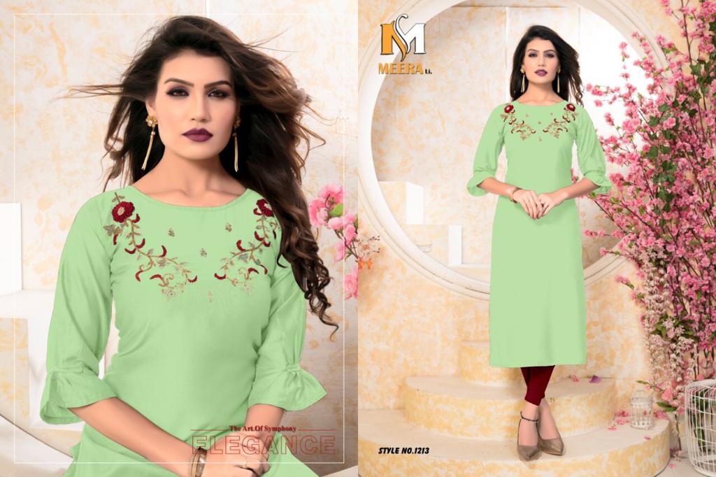 Fc Presents Meerali Casual Wear Kurtis Collection
