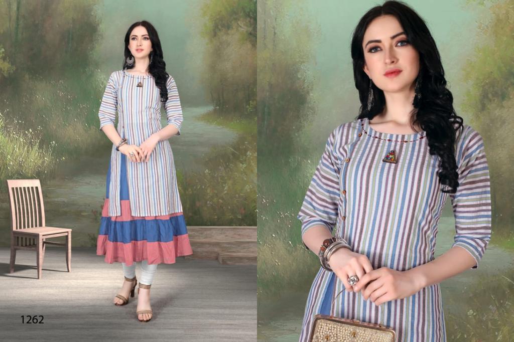Fc Presents Milki-1262  Anarkali Kurti Collection