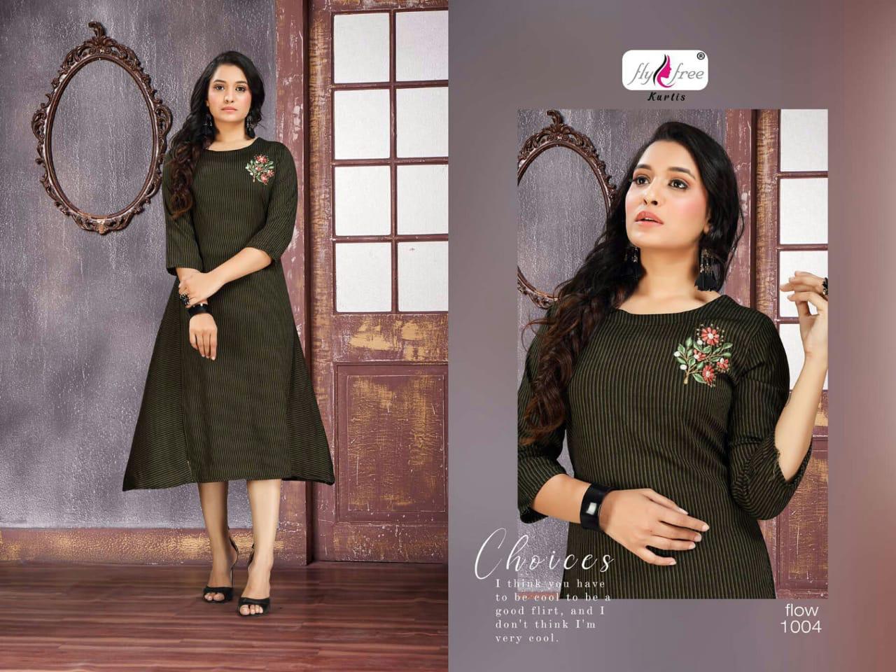Fly Free Presents Flow Kurti Collection