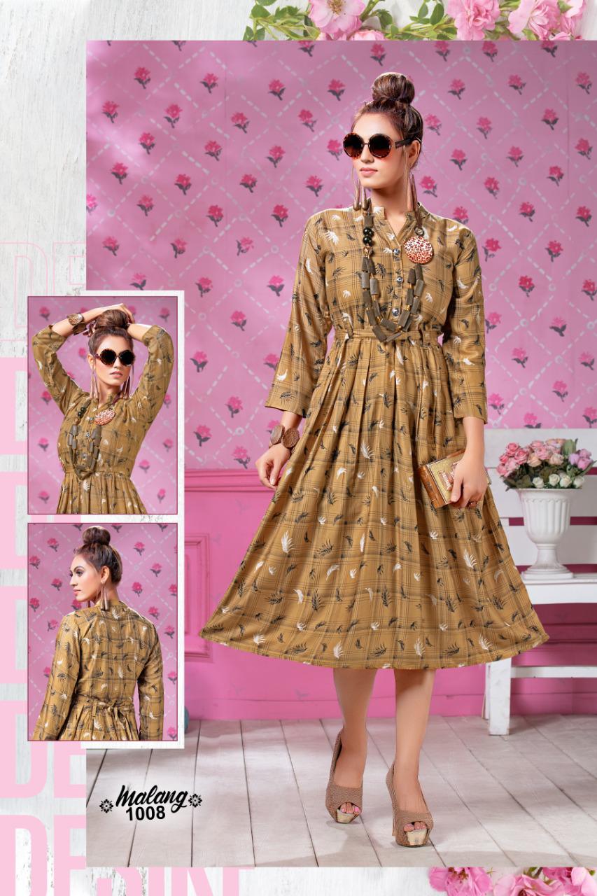 Ft Presents  Malang  Casual Wear Kurti Collection