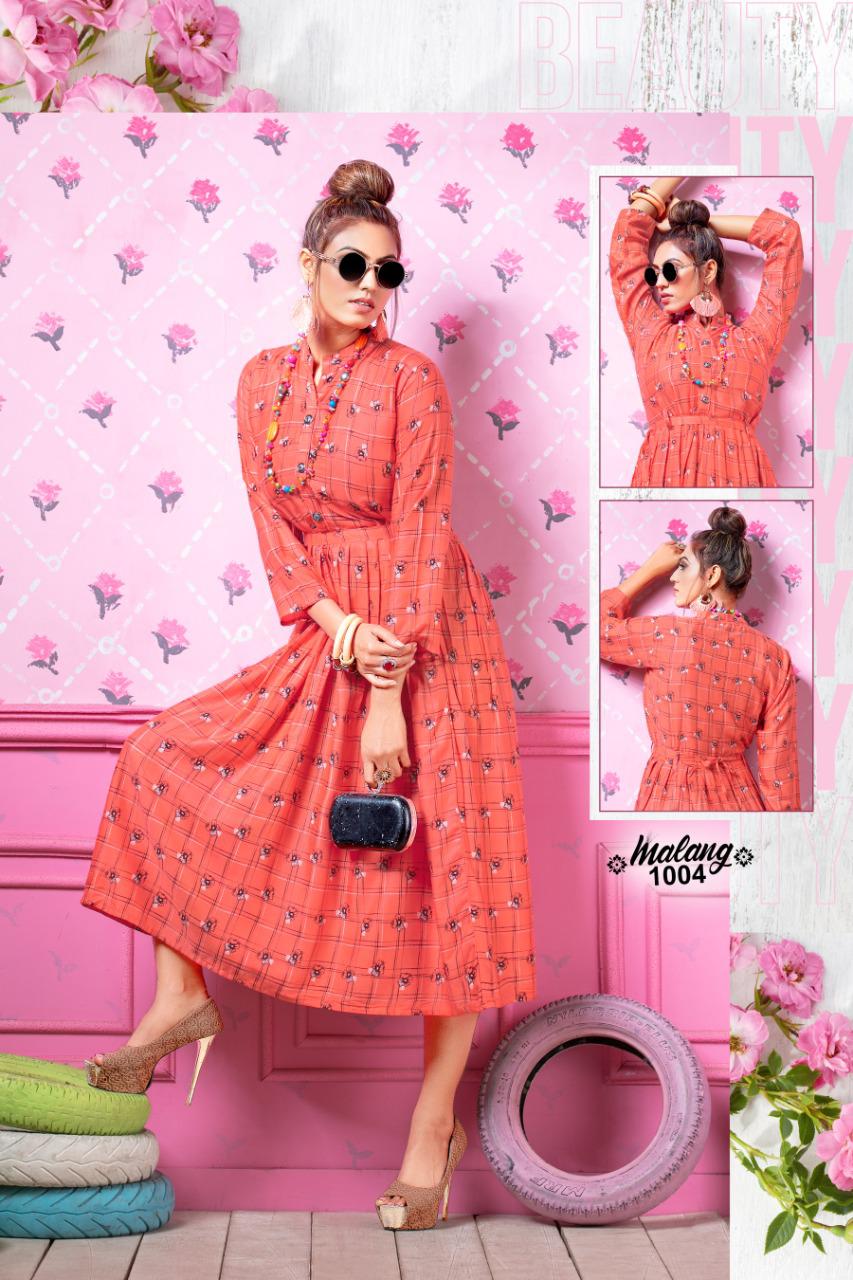 Ft Presents  Malang  Casual Wear Kurti Collection