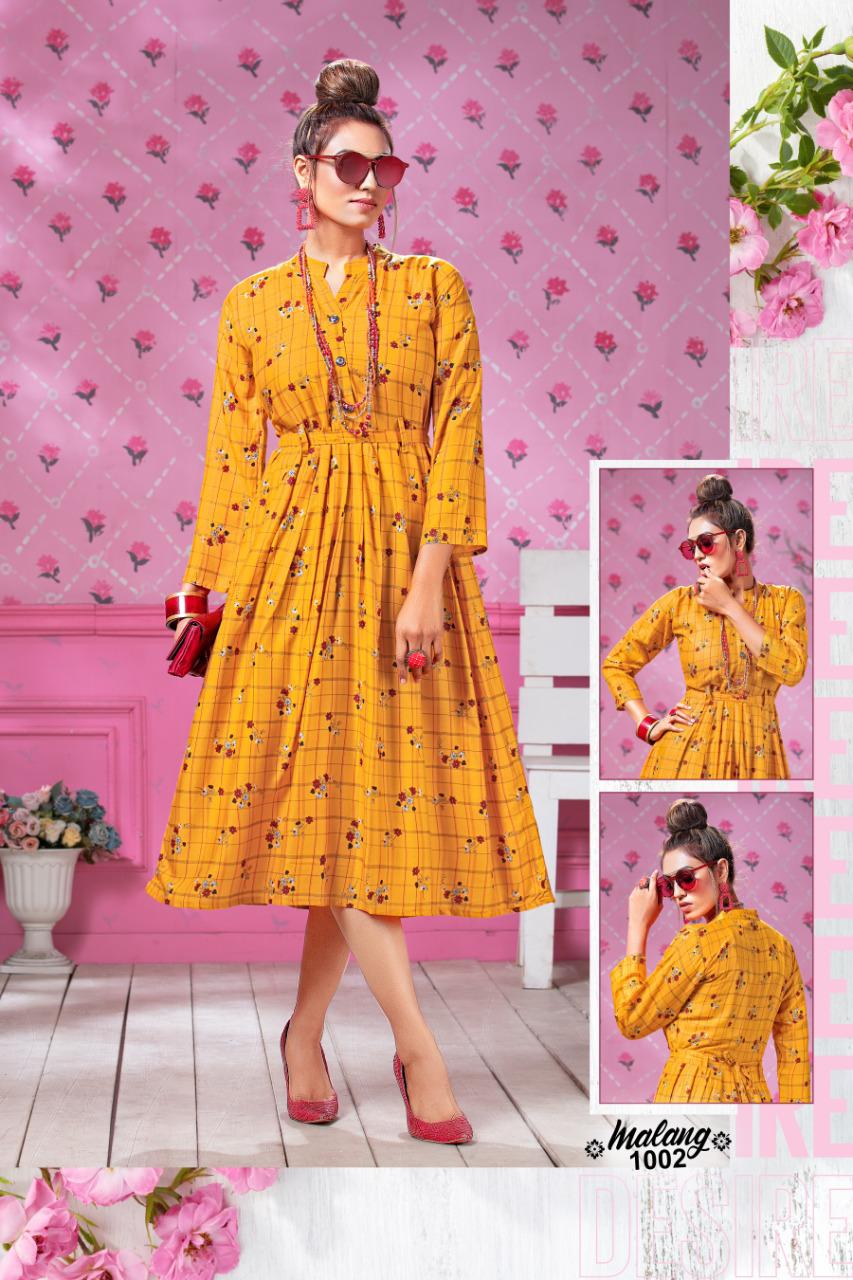 Ft Presents  Malang  Casual Wear Kurti Collection