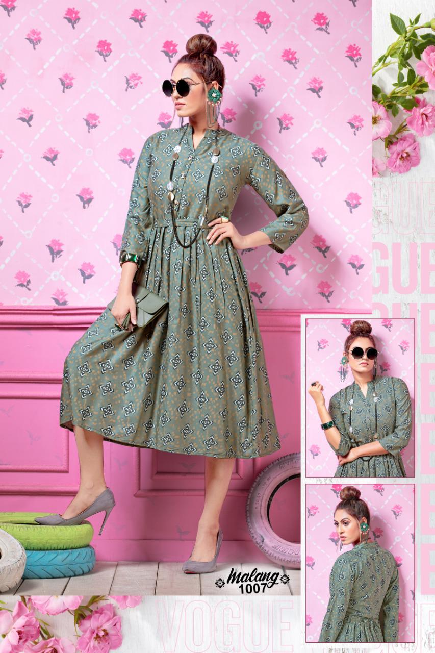 Ft Presents  Malang  Casual Wear Kurti Collection