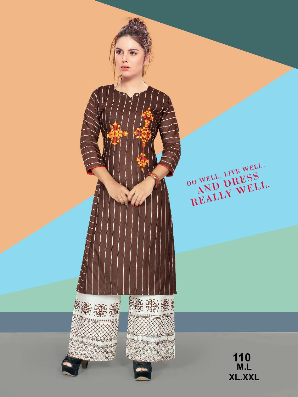 Trendy Plazo with stylish Long Kurti - YouTube | Kurti designs, Long kurti  designs, Simple dresses