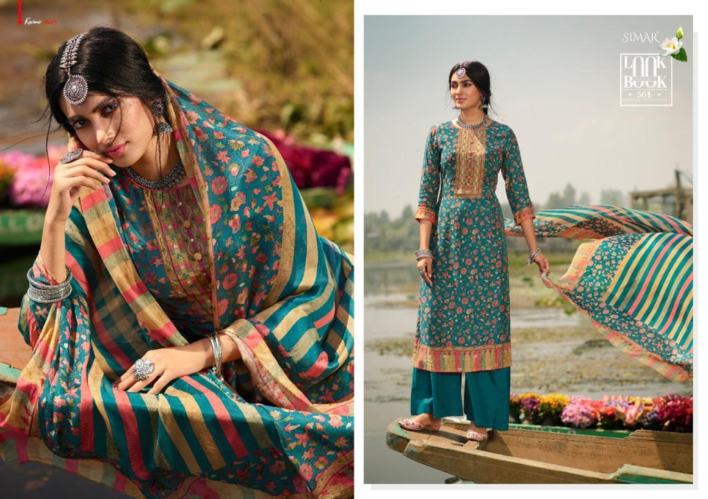 Glossy Simar  Presents Kashish   Designer  Dress Material