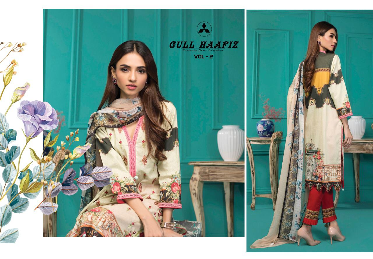 Gull Haafiz Vol 2 Karachi Dress Material