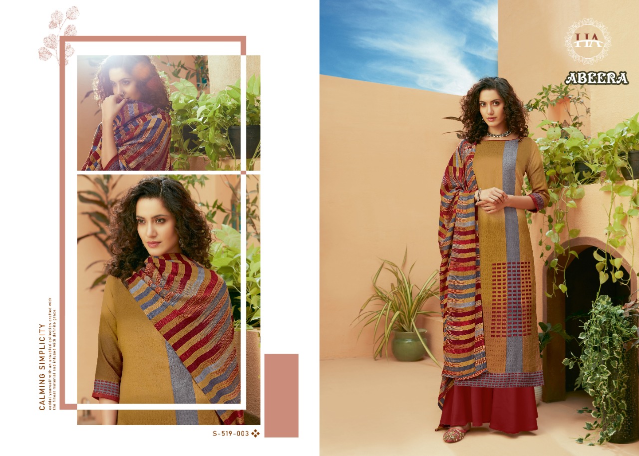 Harshit  Presents Abeera Designer Dress Material
