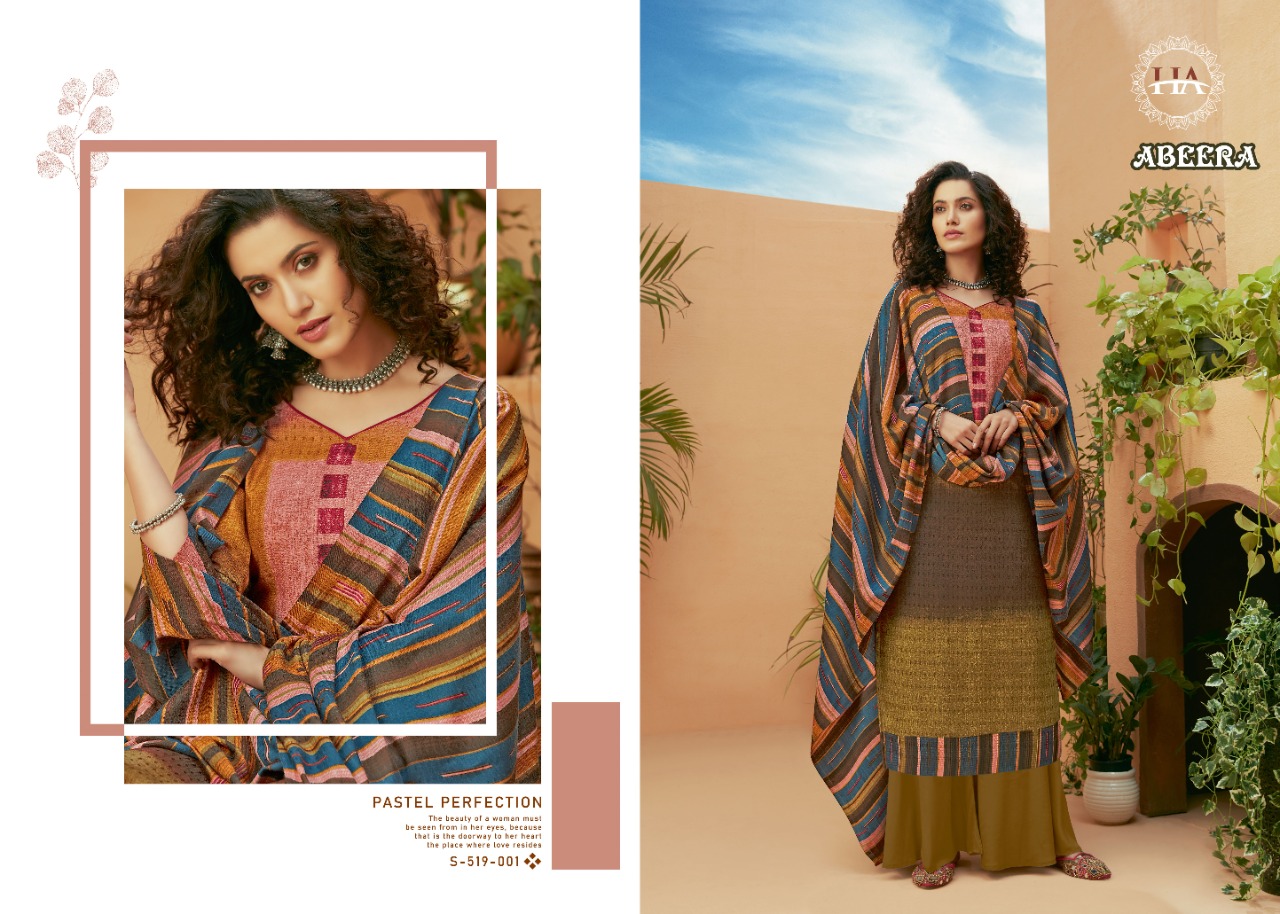 Harshit  Presents Abeera Designer Dress Material