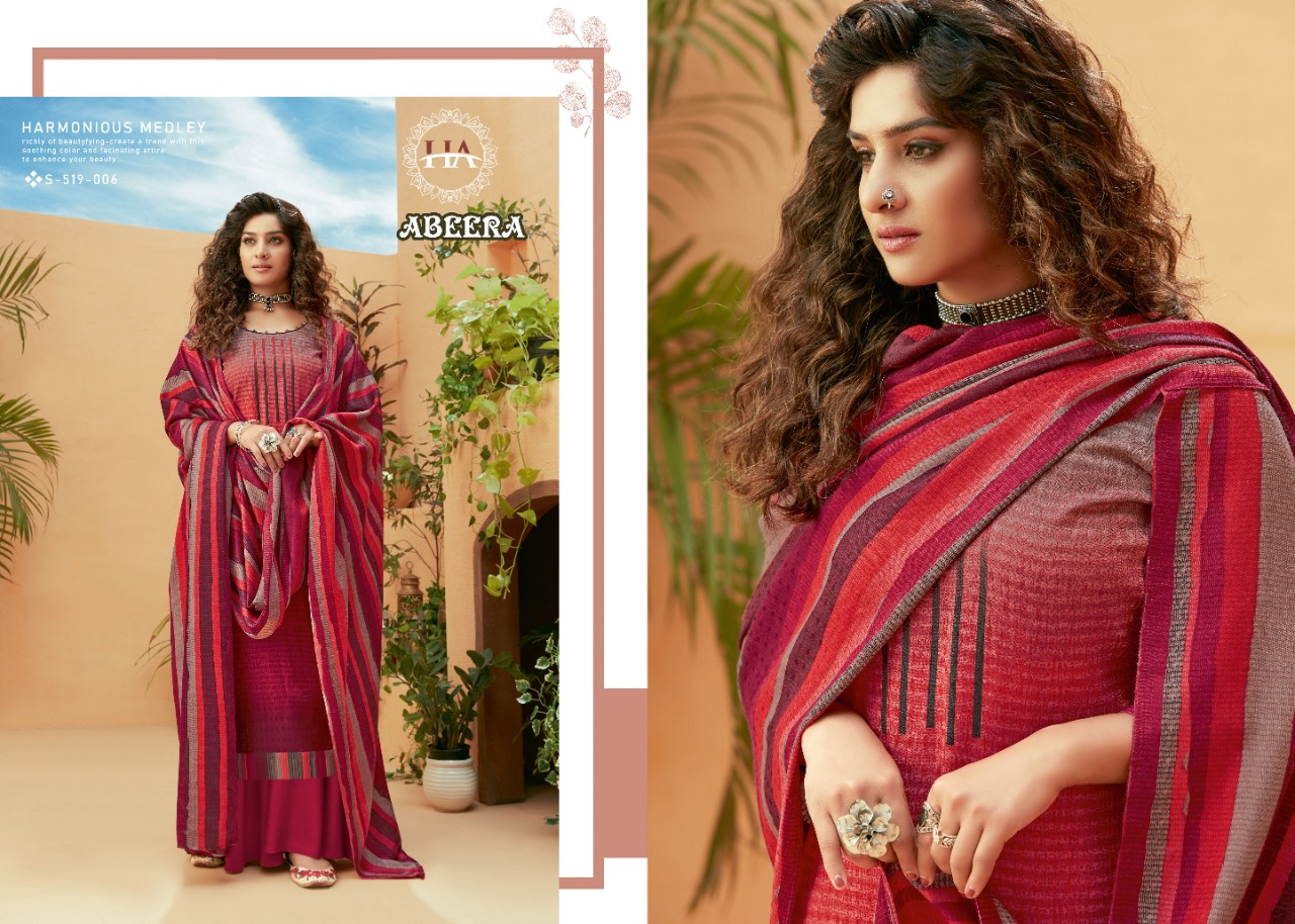 Harshit  Presents Abeera Designer Dress Material