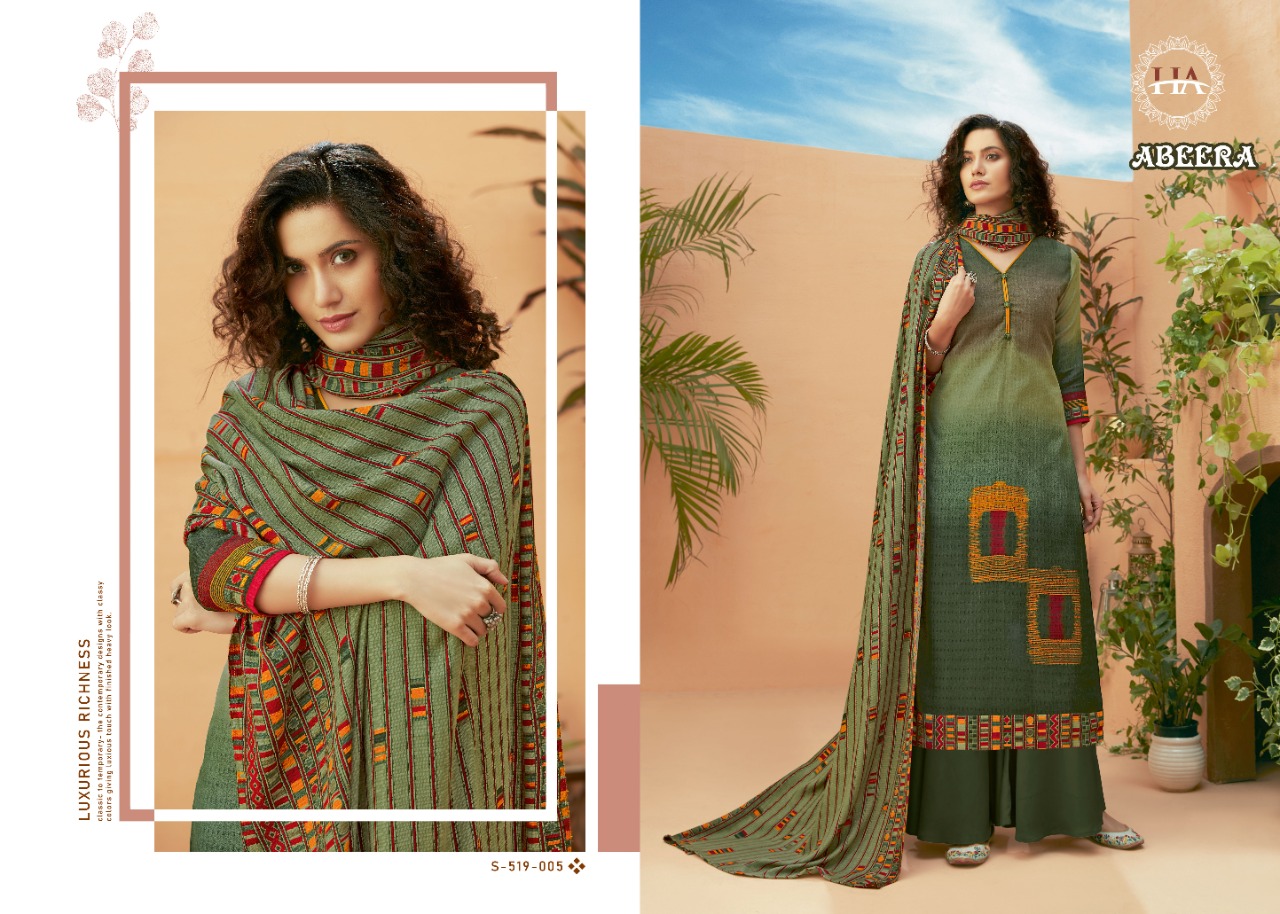 Harshit  Presents Abeera Designer Dress Material