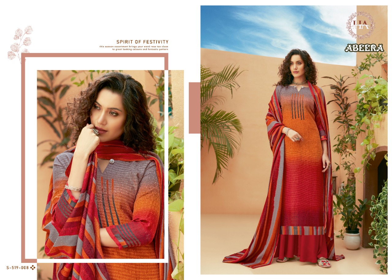 Harshit  Presents Abeera Designer Dress Material