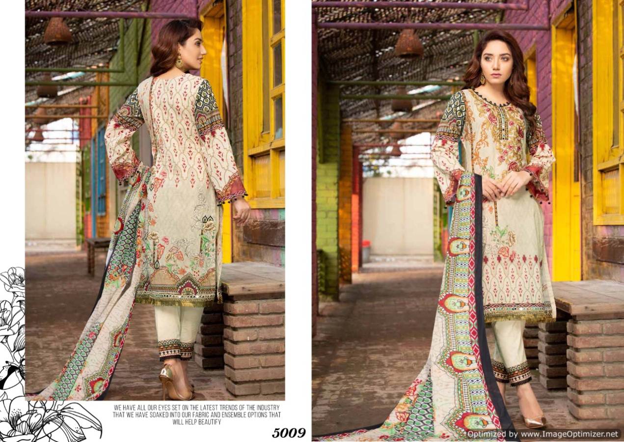 Iris Vol  5 Karachi Dress Material