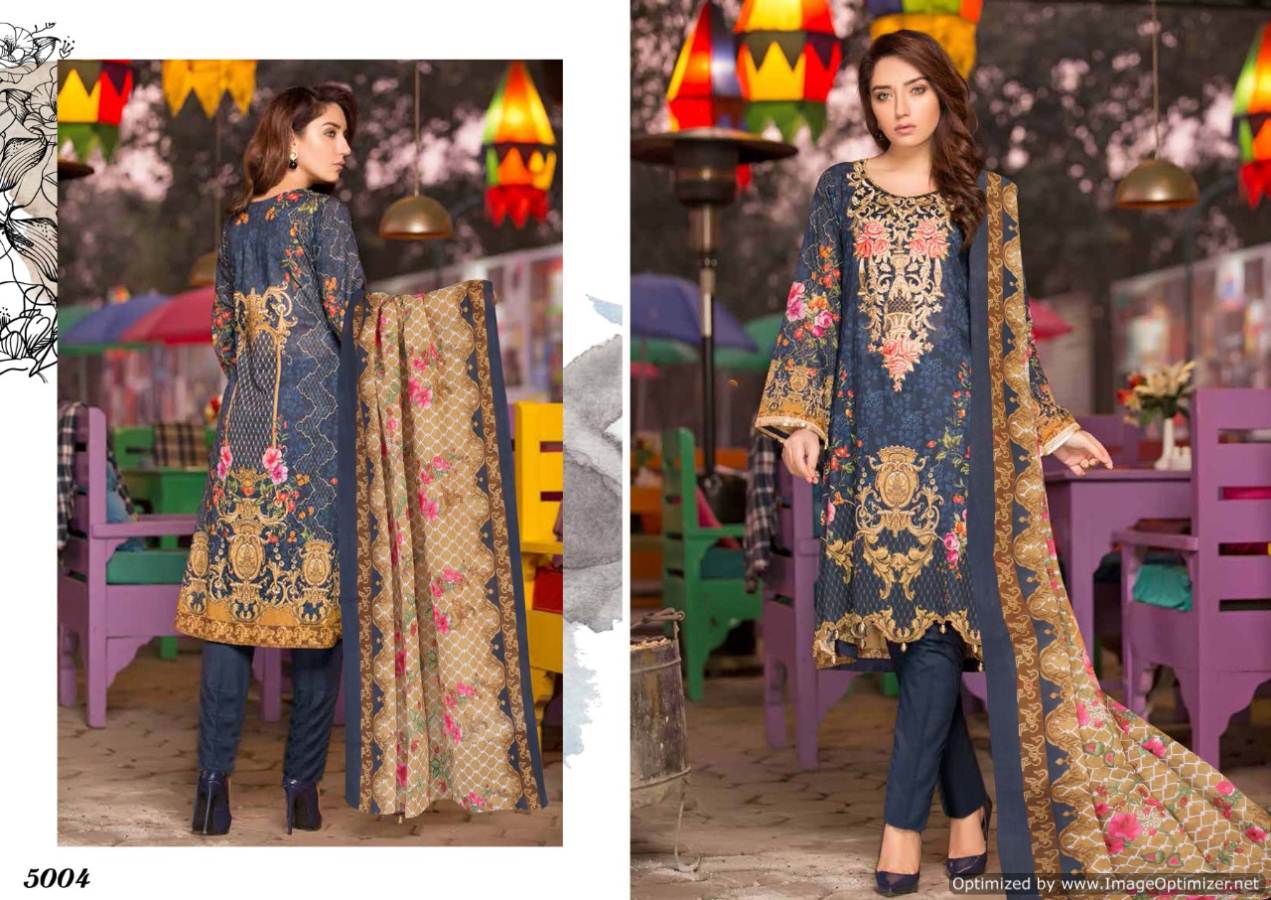 Iris Vol  5 Karachi Dress Material