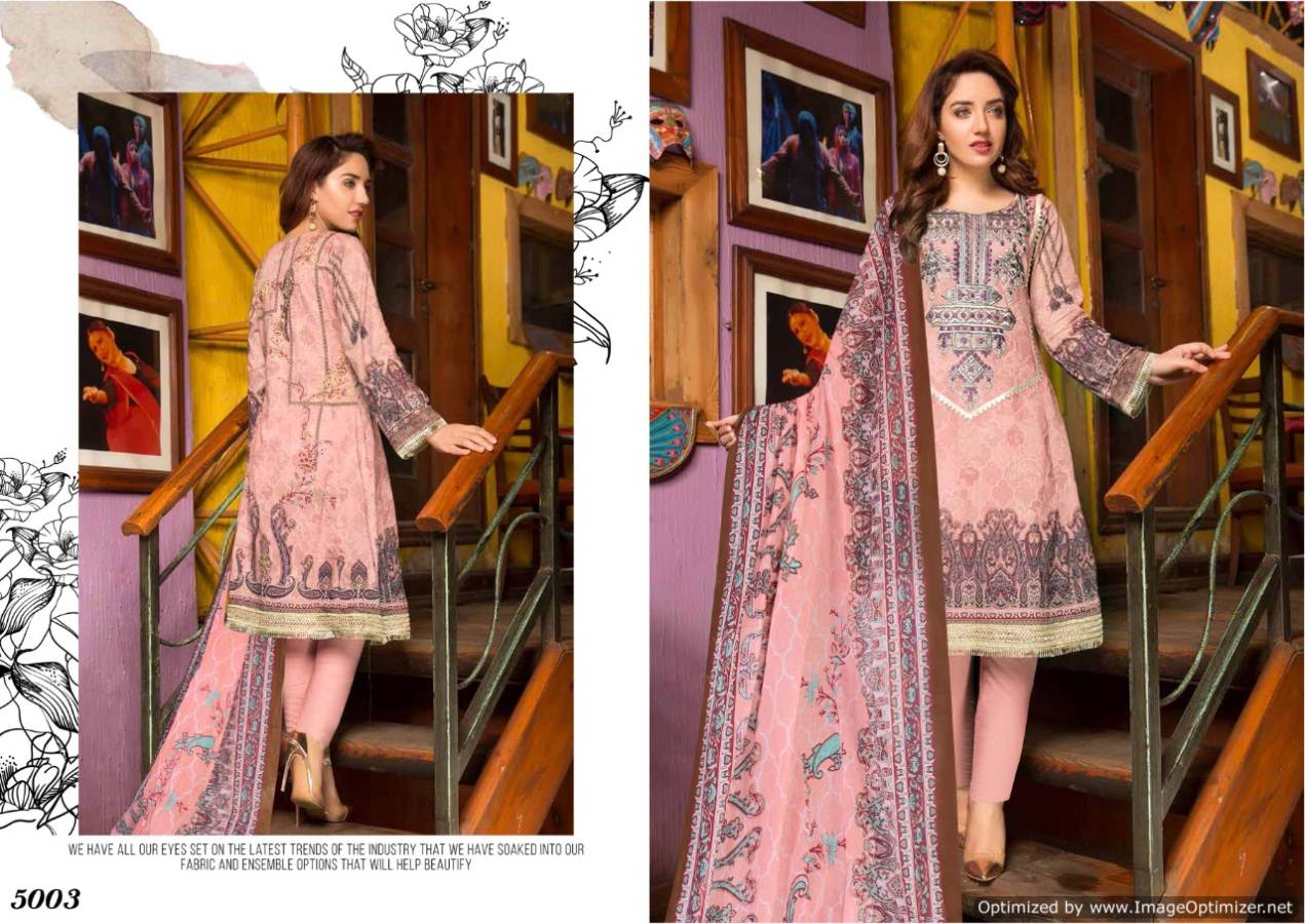 Iris Vol  5 Karachi Dress Material
