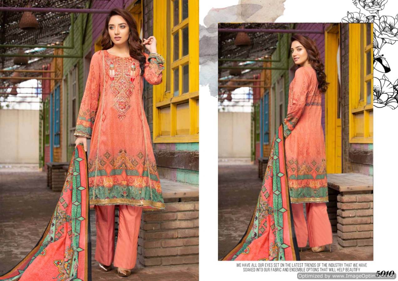 Iris Vol  5 Karachi Dress Material