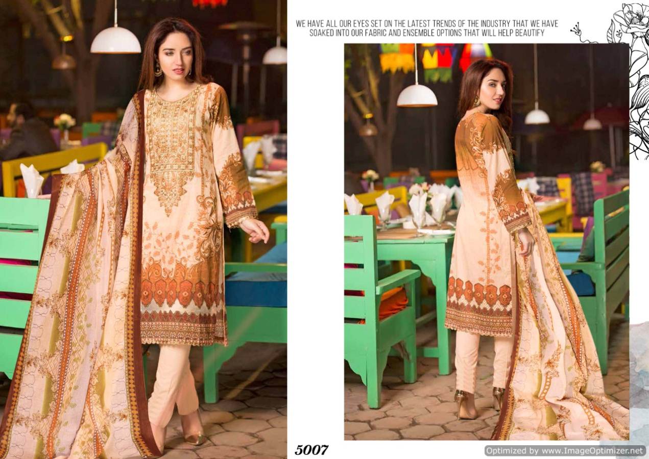 Iris Vol  5 Karachi Dress Material