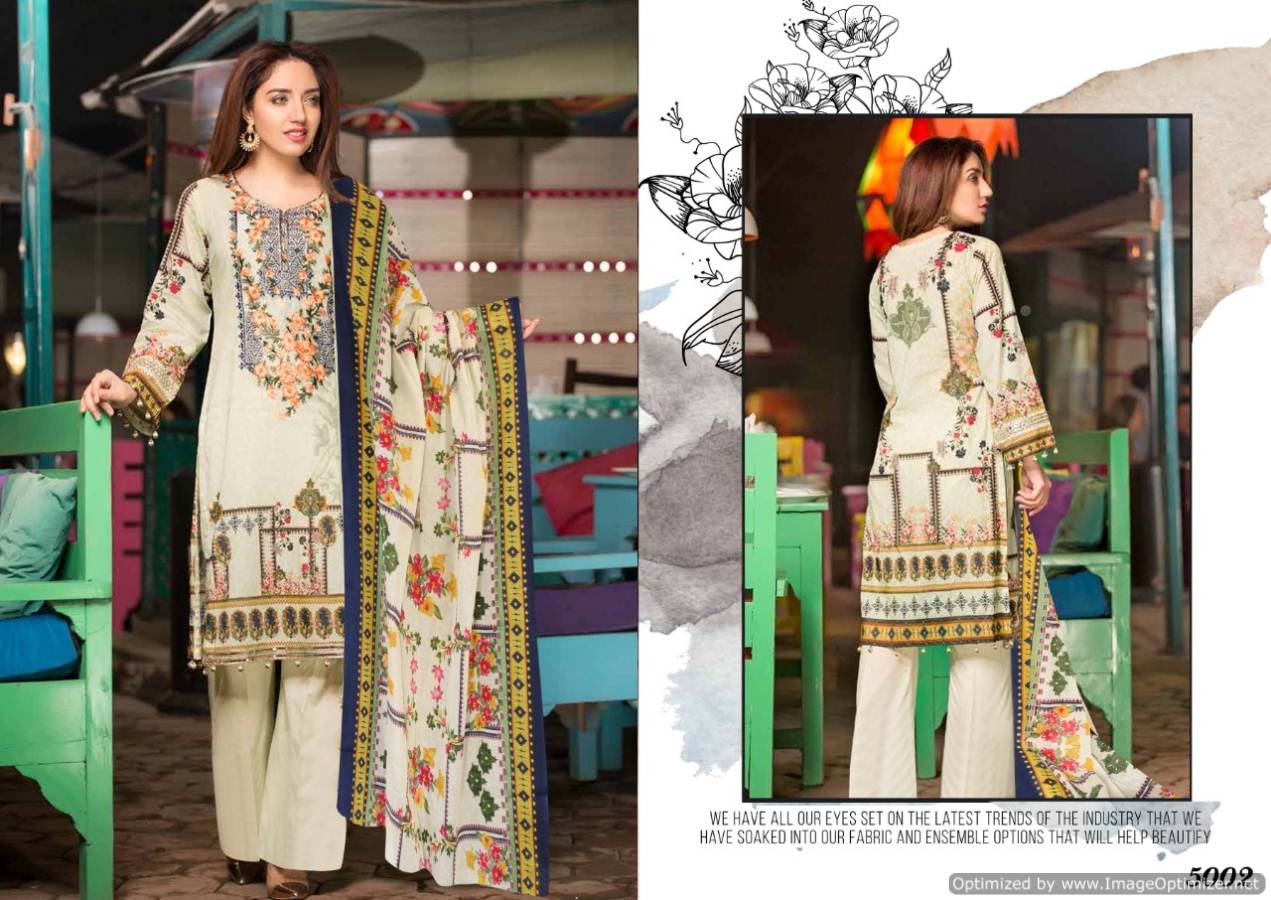 Iris Vol  5 Karachi Dress Material