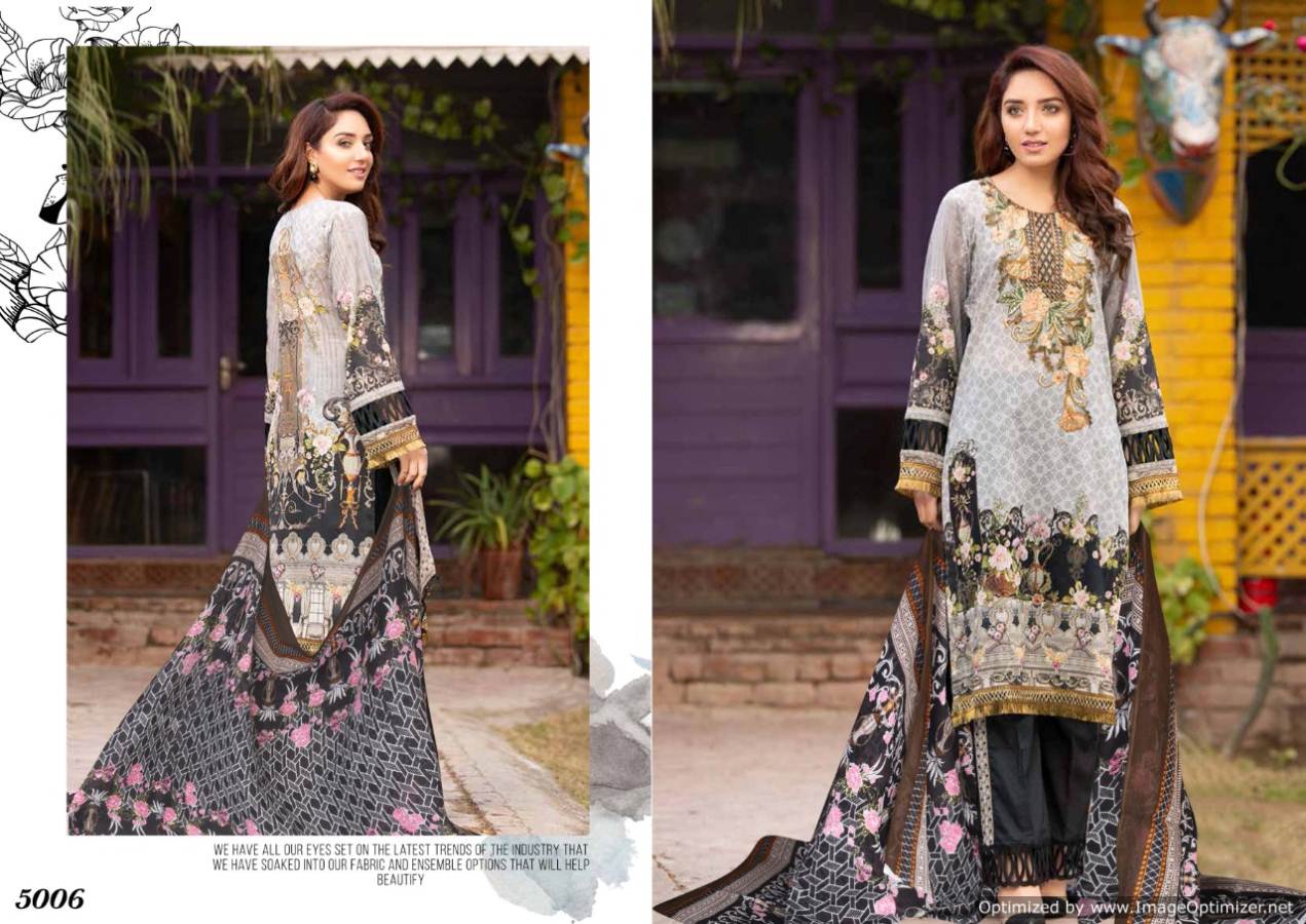 Iris Vol  5 Karachi Dress Material