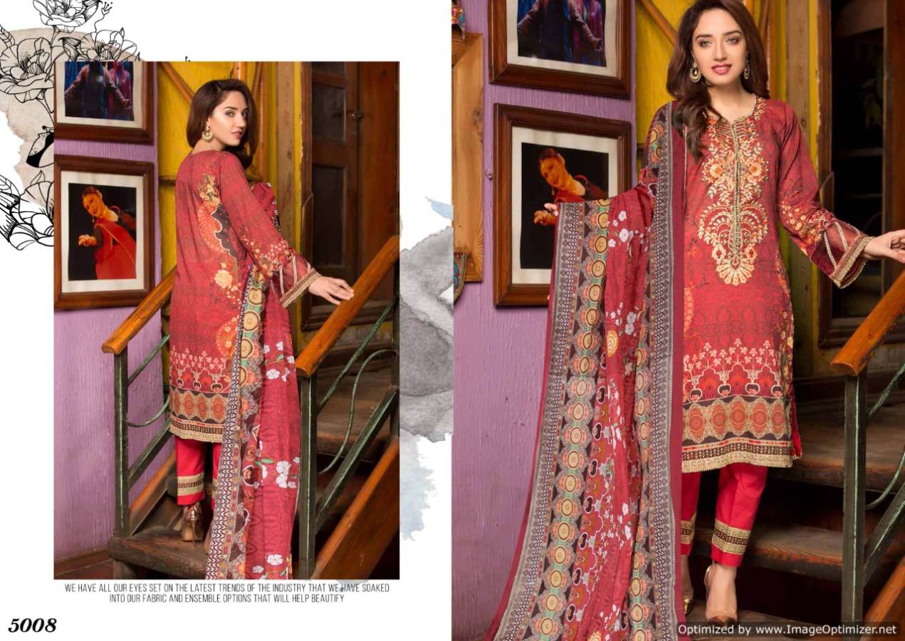 Iris Vol  5 Karachi Dress Material
