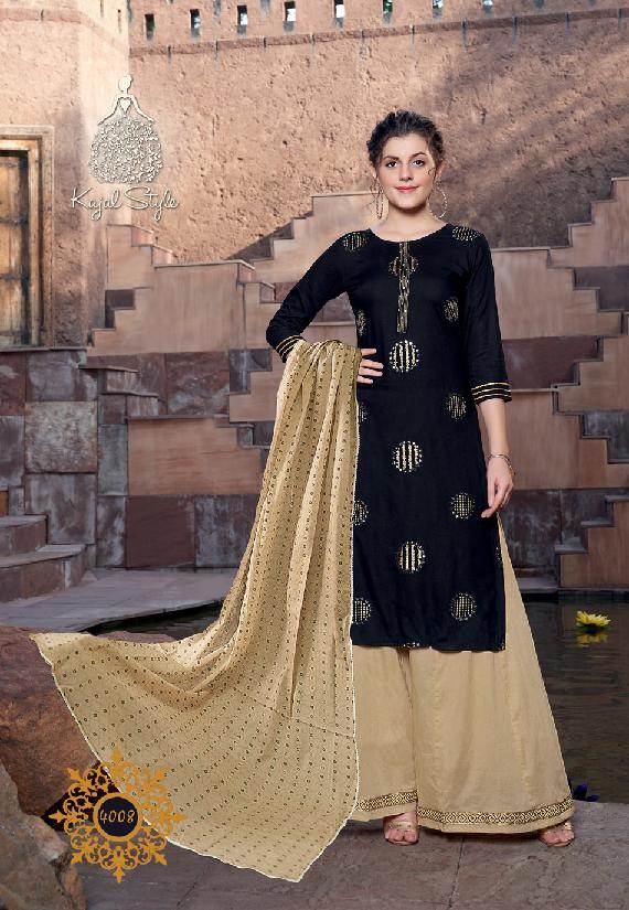 Kajal Style Presents Gulzar Vol  4  Classy Look Ready Made Collection