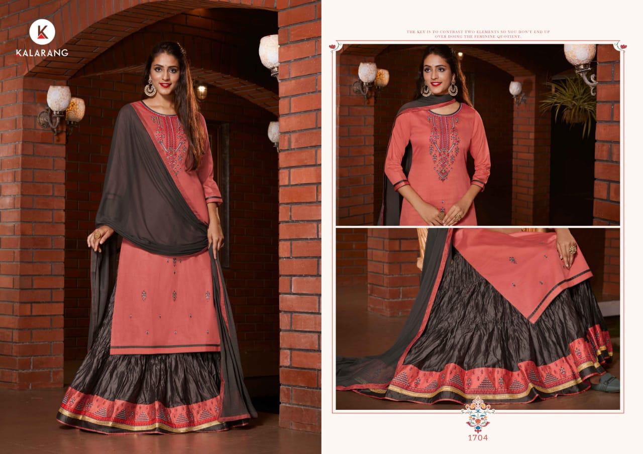 Kalarang Presents Blossom Vol 12  Designer  Salwar Suits