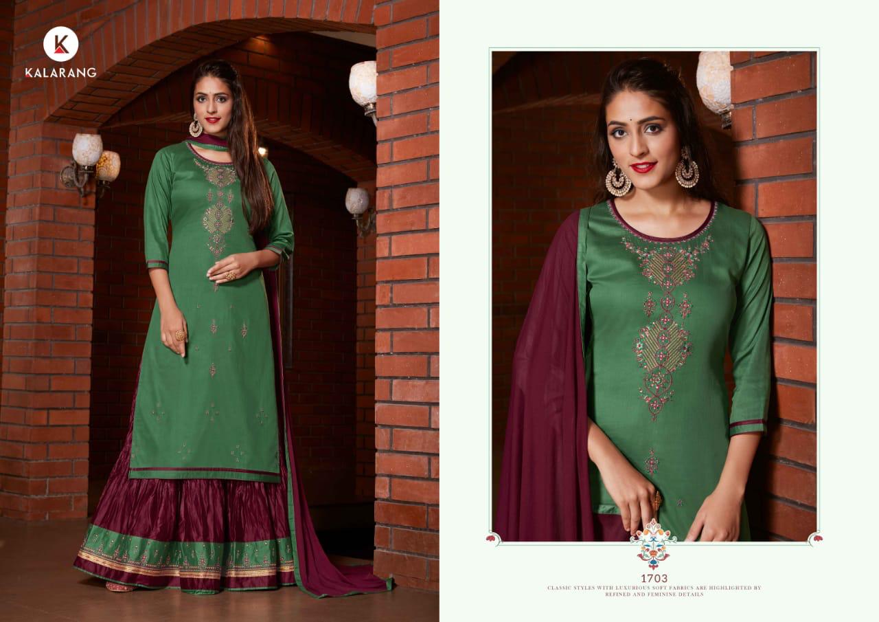 Kalarang Presents Blossom Vol 12  Designer  Salwar Suits