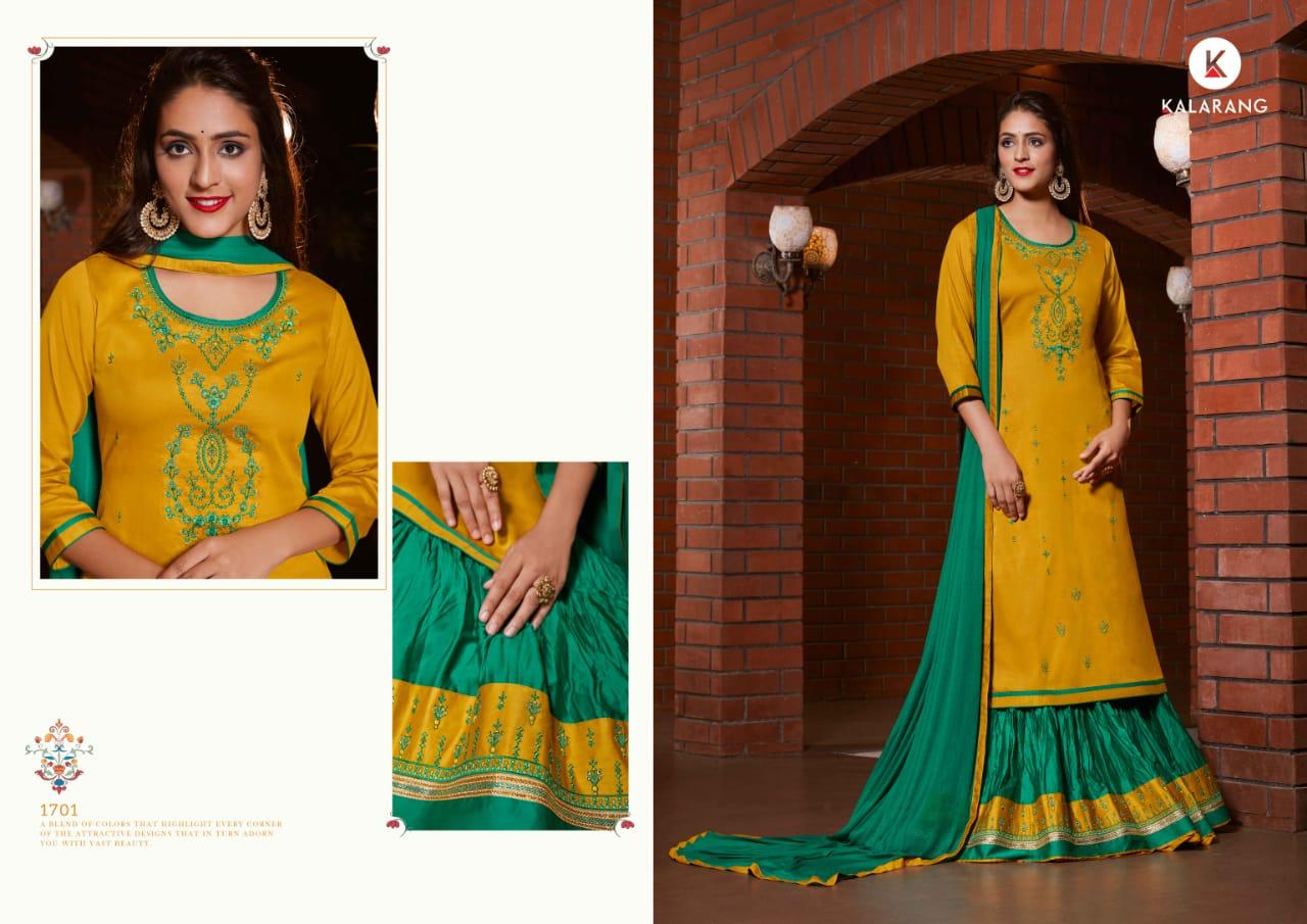 Kalarang Presents Blossom Vol 12  Designer  Salwar Suits
