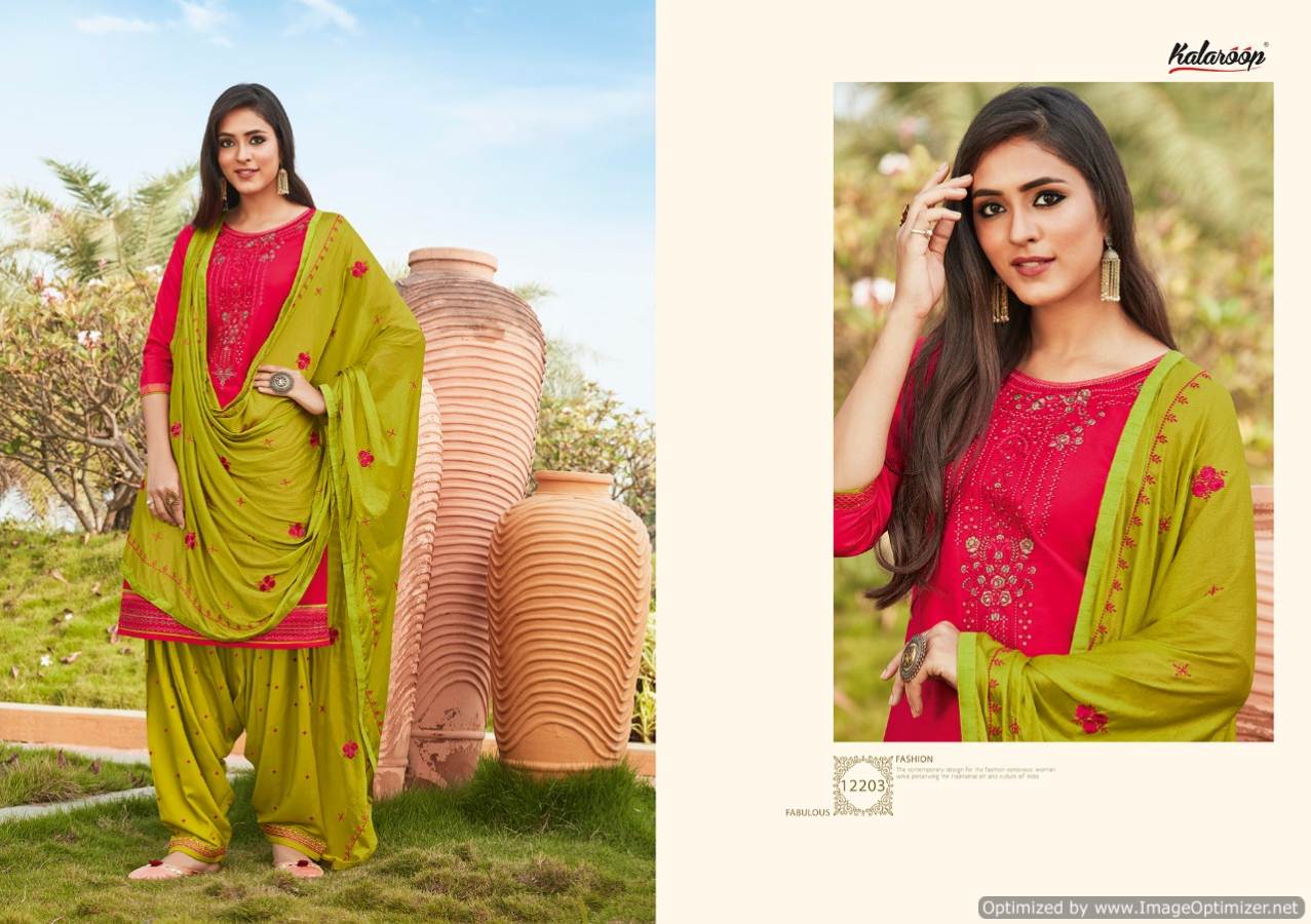 Kalaroop  Presents Fashion Of Patiyala  Vol 28  Ready Made Collection