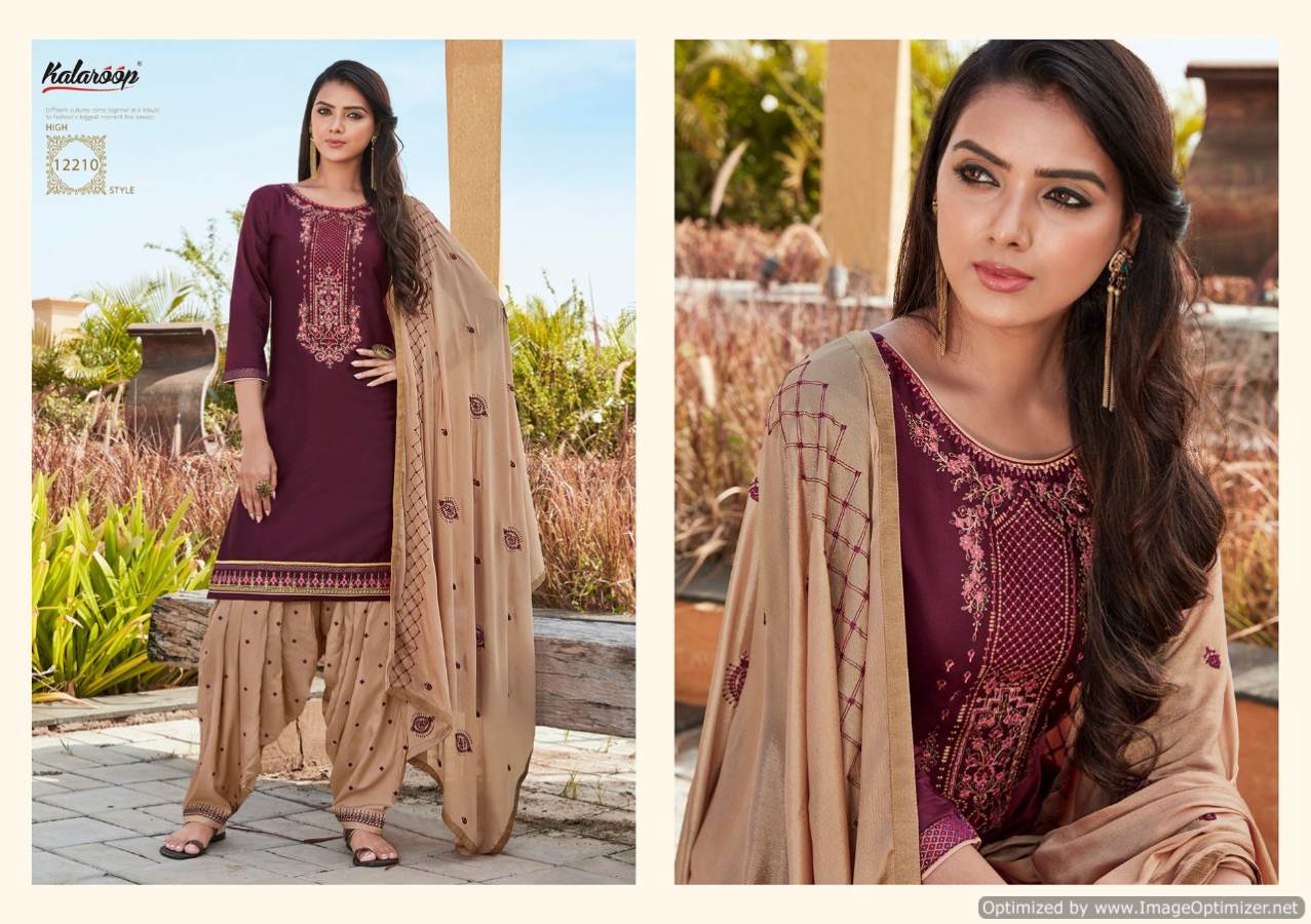 Kalaroop  Presents Fashion Of Patiyala  Vol 28  Ready Made Collection