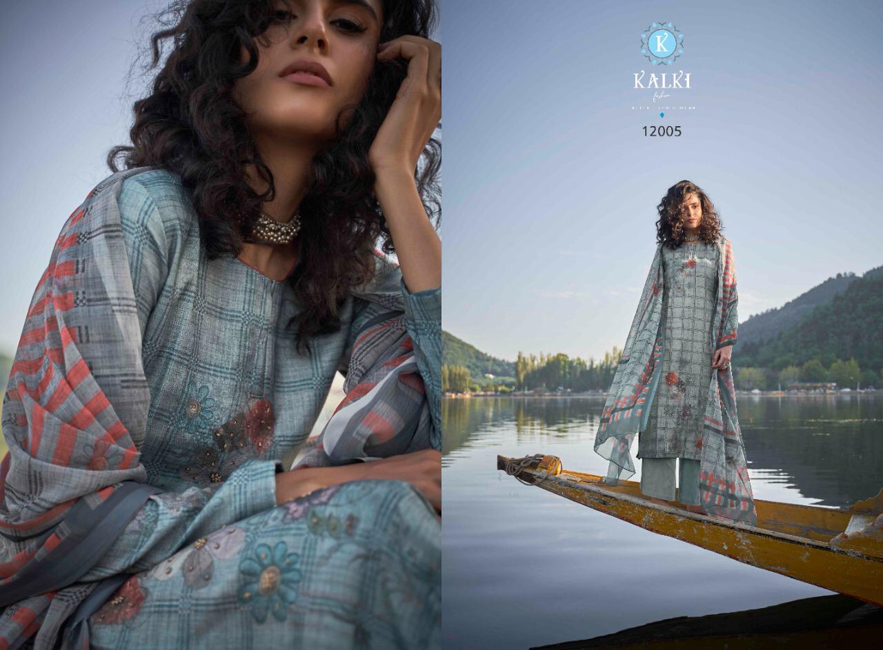 Kalki Presents  Sophia  Designer Dress Material