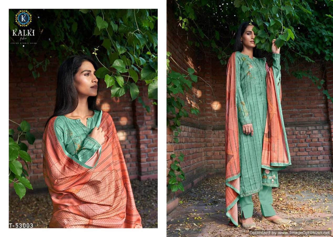 Kalki  Presents  Taqdeer  Designer Dress Material