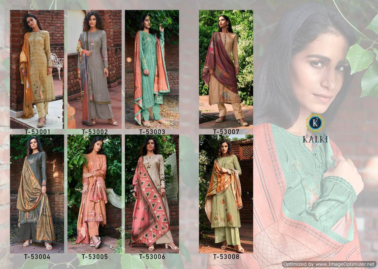 Kalki  Presents  Taqdeer  Designer Dress Material