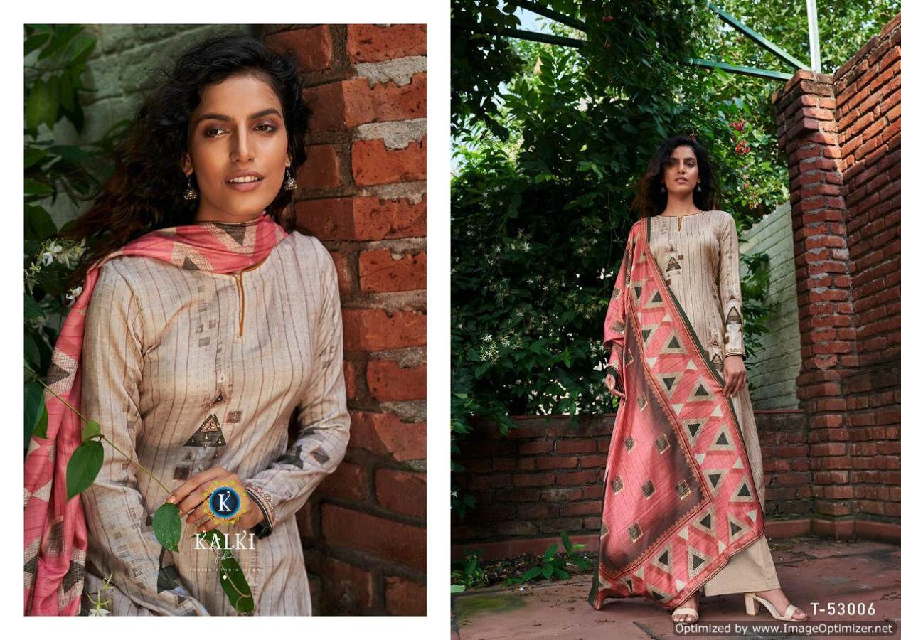 Kalki  Presents  Taqdeer  Designer Dress Material