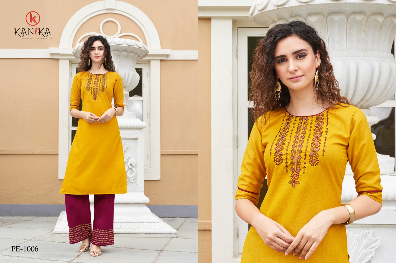 Kanika Presents Plazzo Express  Designer Kurti