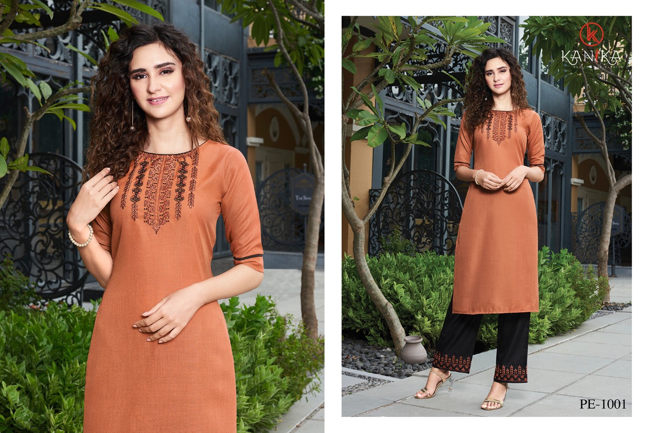 Kanika Presents Plazzo Express  Designer Kurti