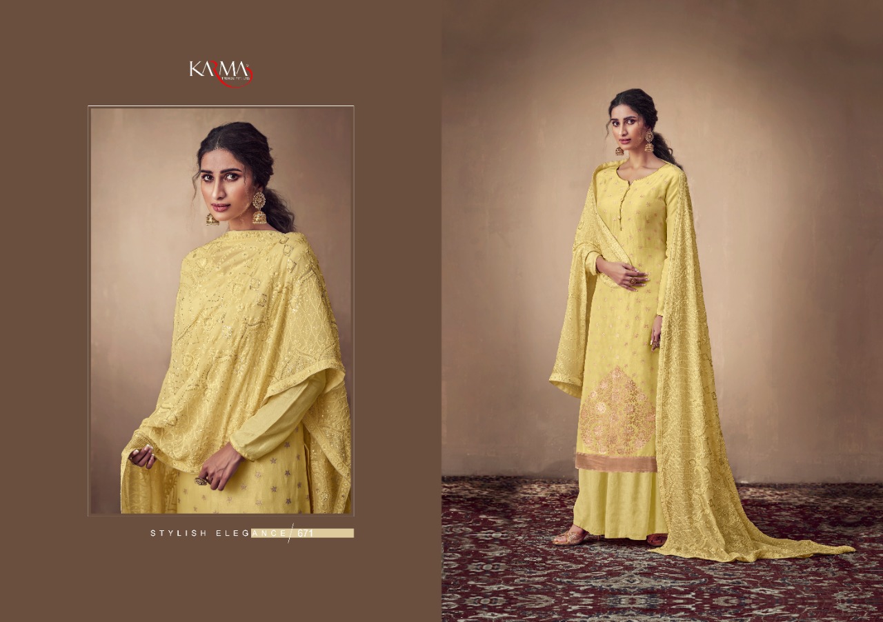 Karma 666 Series Designer Salwar Suits